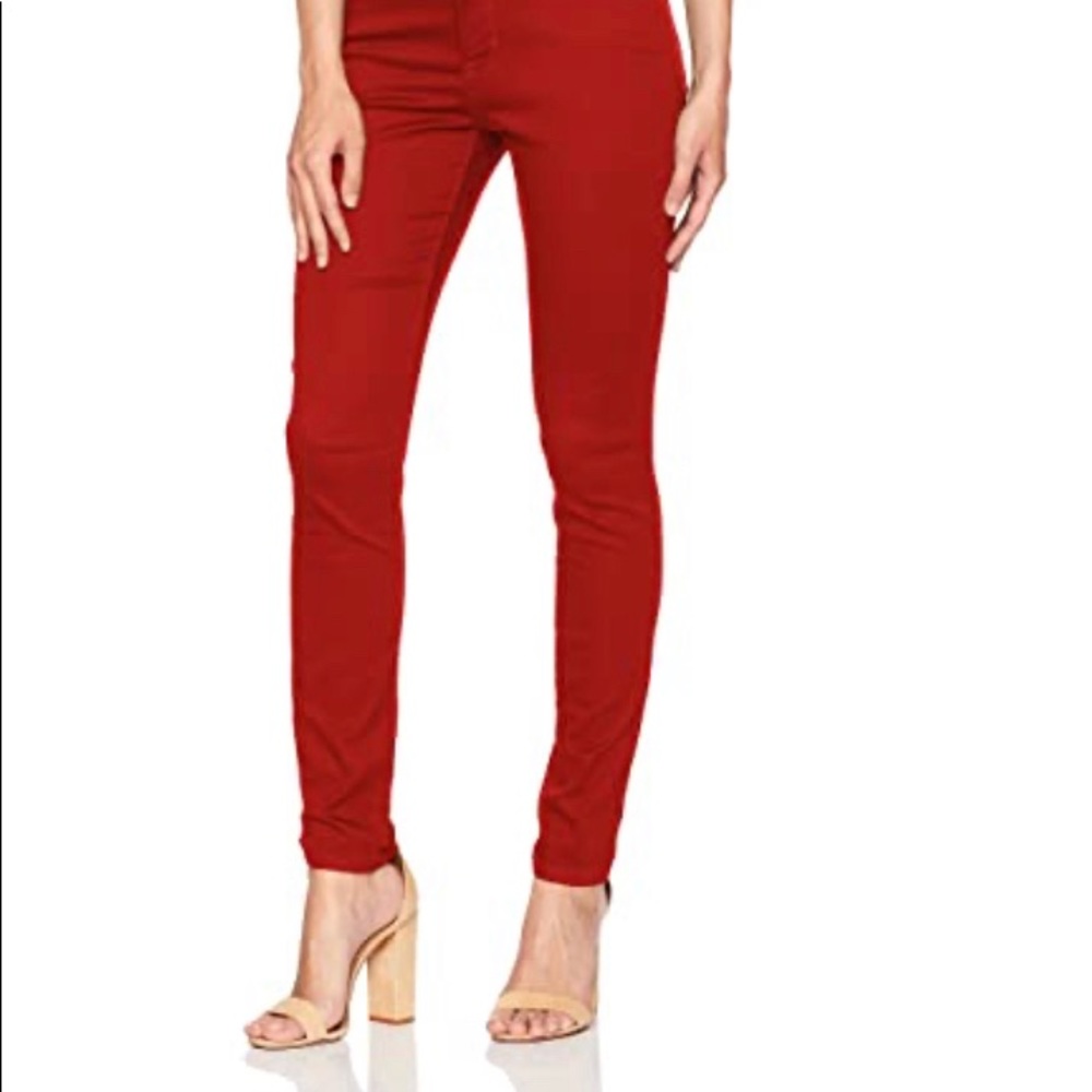 Women’s Super soft red denim jeans